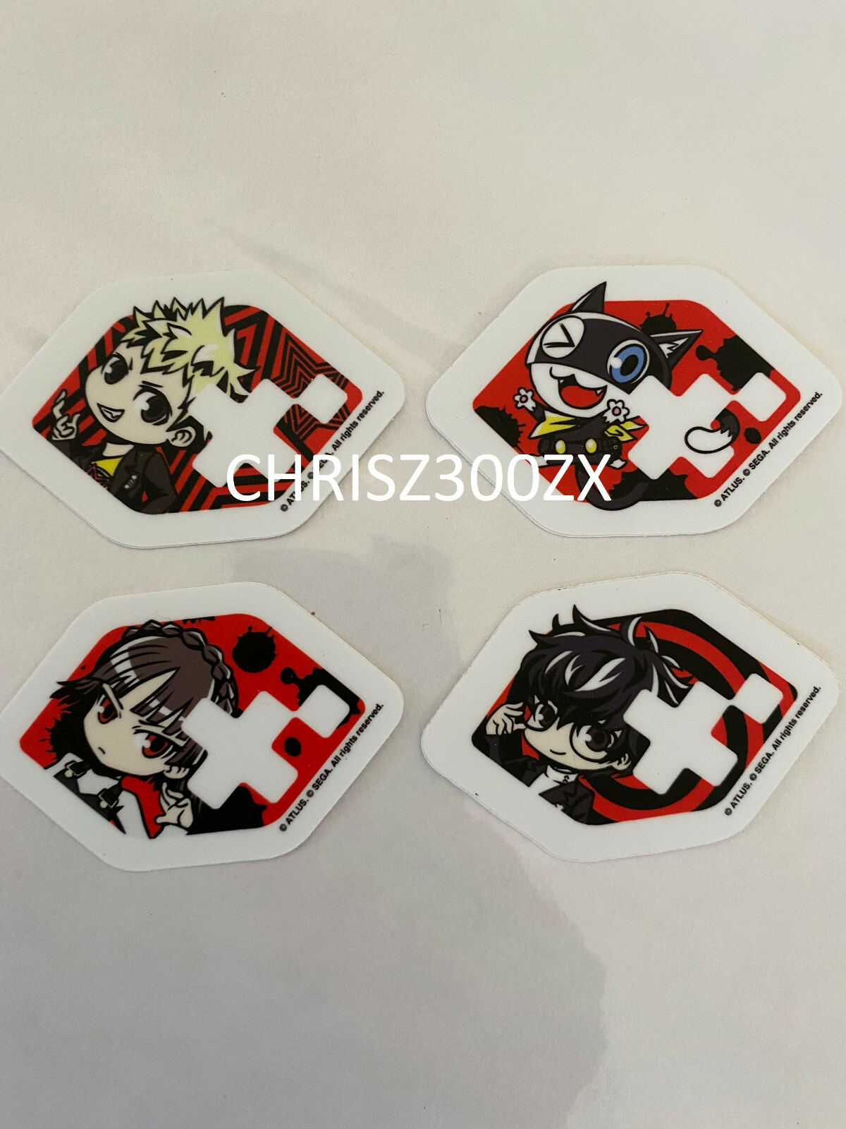 Limited Run Persona 5 Royal Essential P5 X4 Makoto Ryuji Joker Morgana Stickers