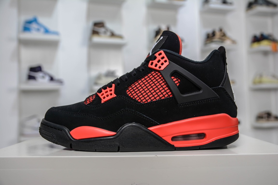 Air J*rdan AJ4 Retro “Red Thunder” CT8527-016 2022 Men's Size 4-11