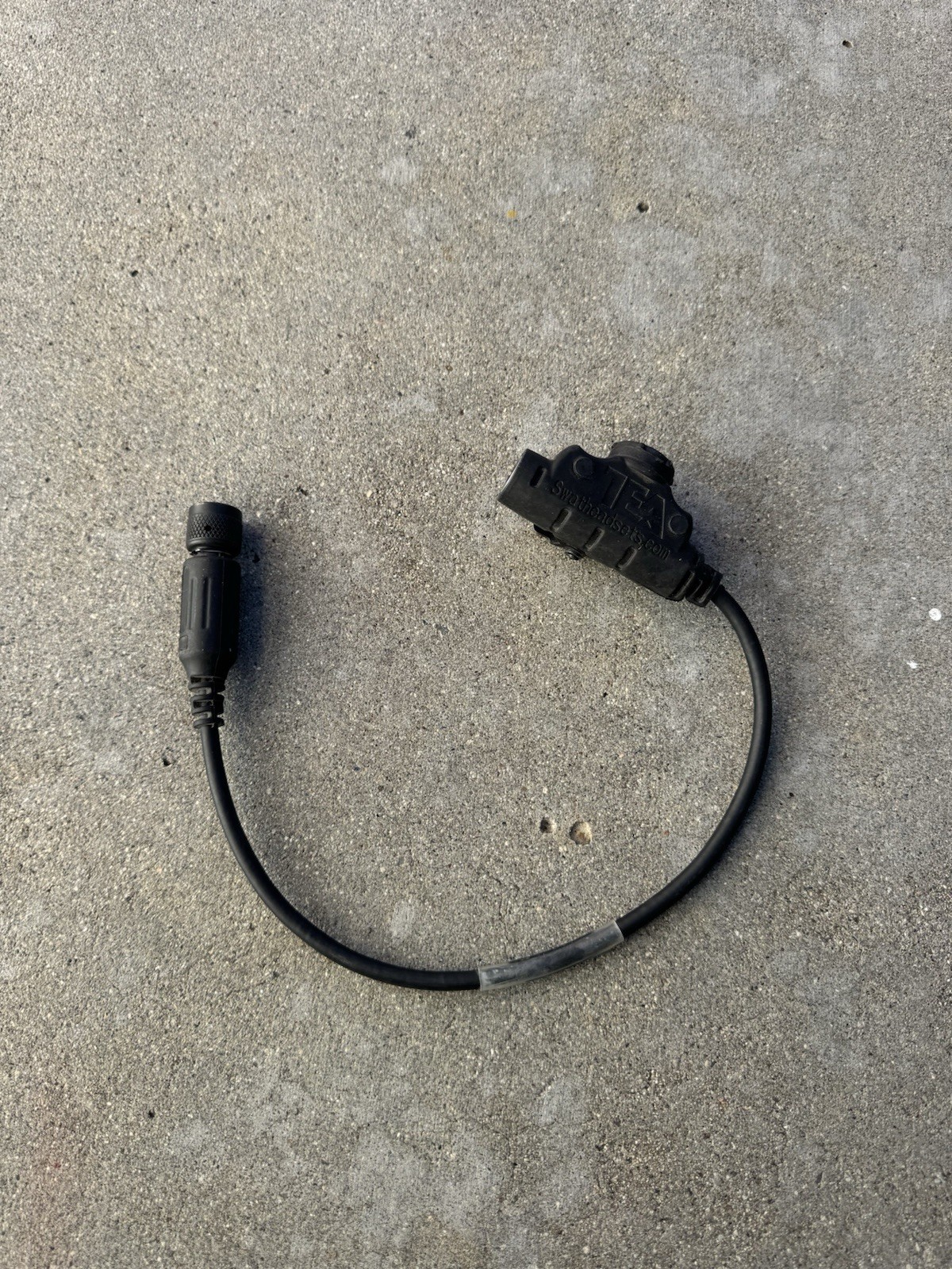 TEA U-94/12” 10-Pin Maritime MBITR Push To Talk PTT Cable