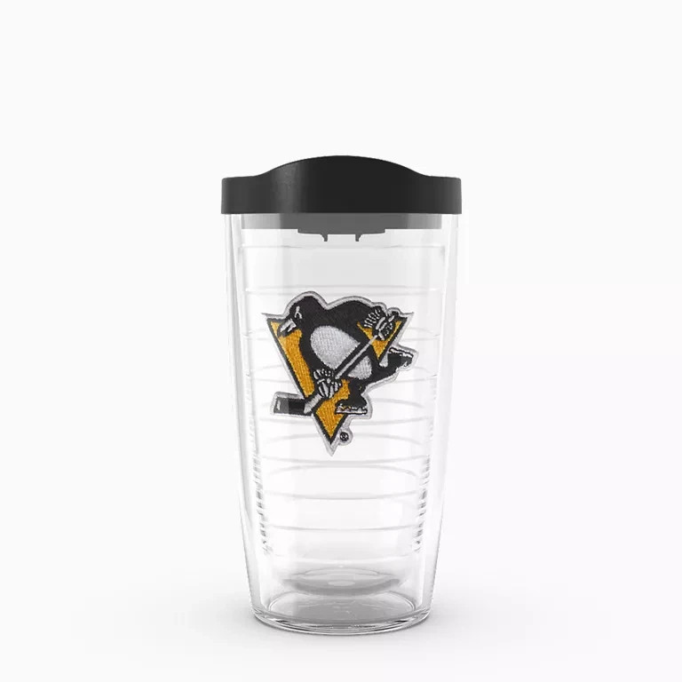 NHL Pittsburgh Penguins Tumbler 16oz Travel Mug – Insulated Hot & Cold Cup