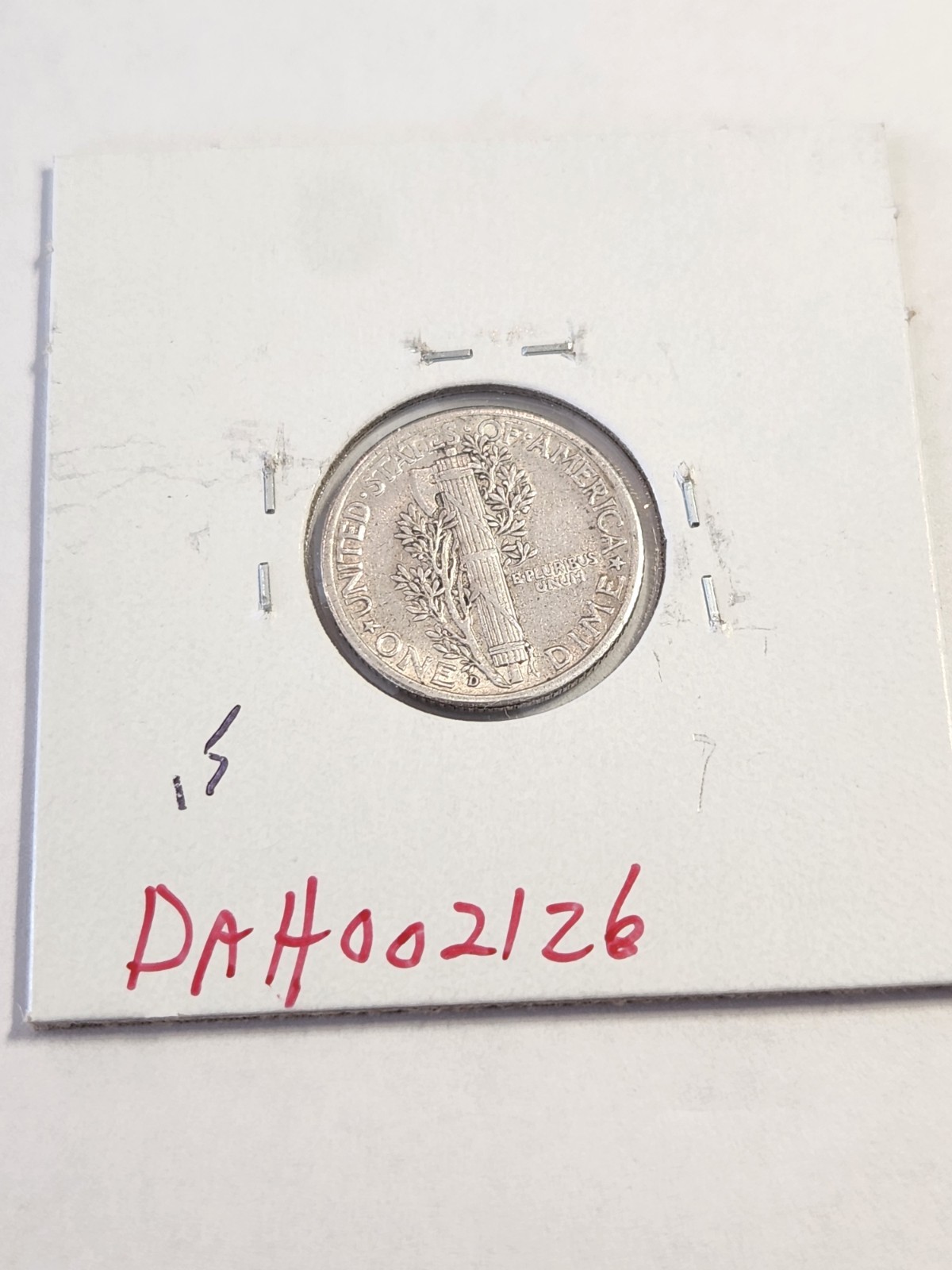 1939 D GEM CHOICE+++ ROTATED REVERSE MERCURY DIME RARE