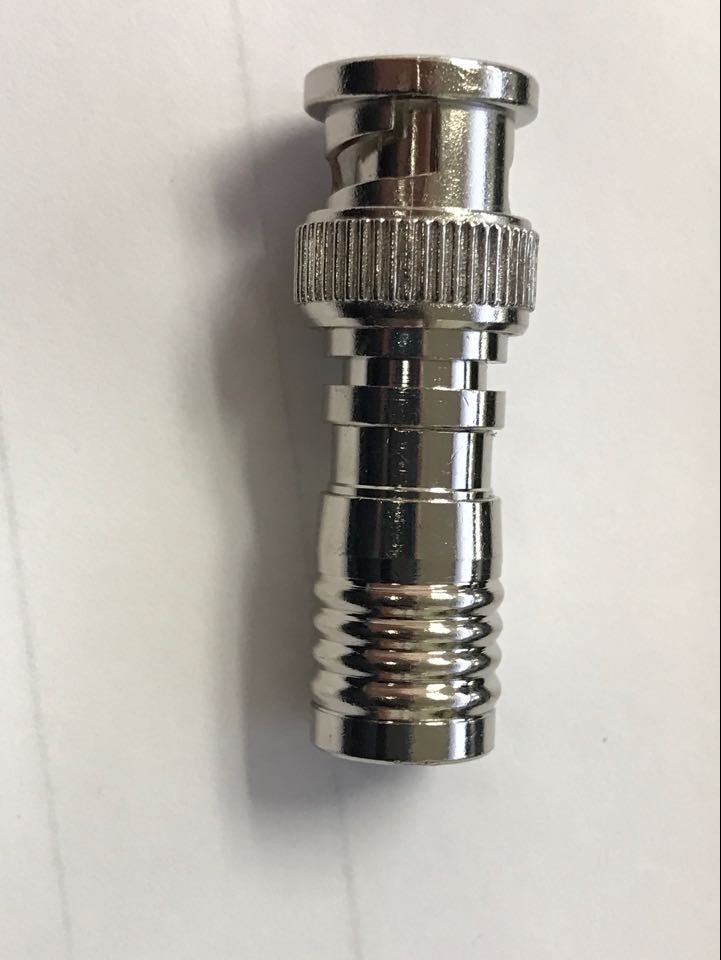 100pcsxRG 59 BNC Compression Connectors Male