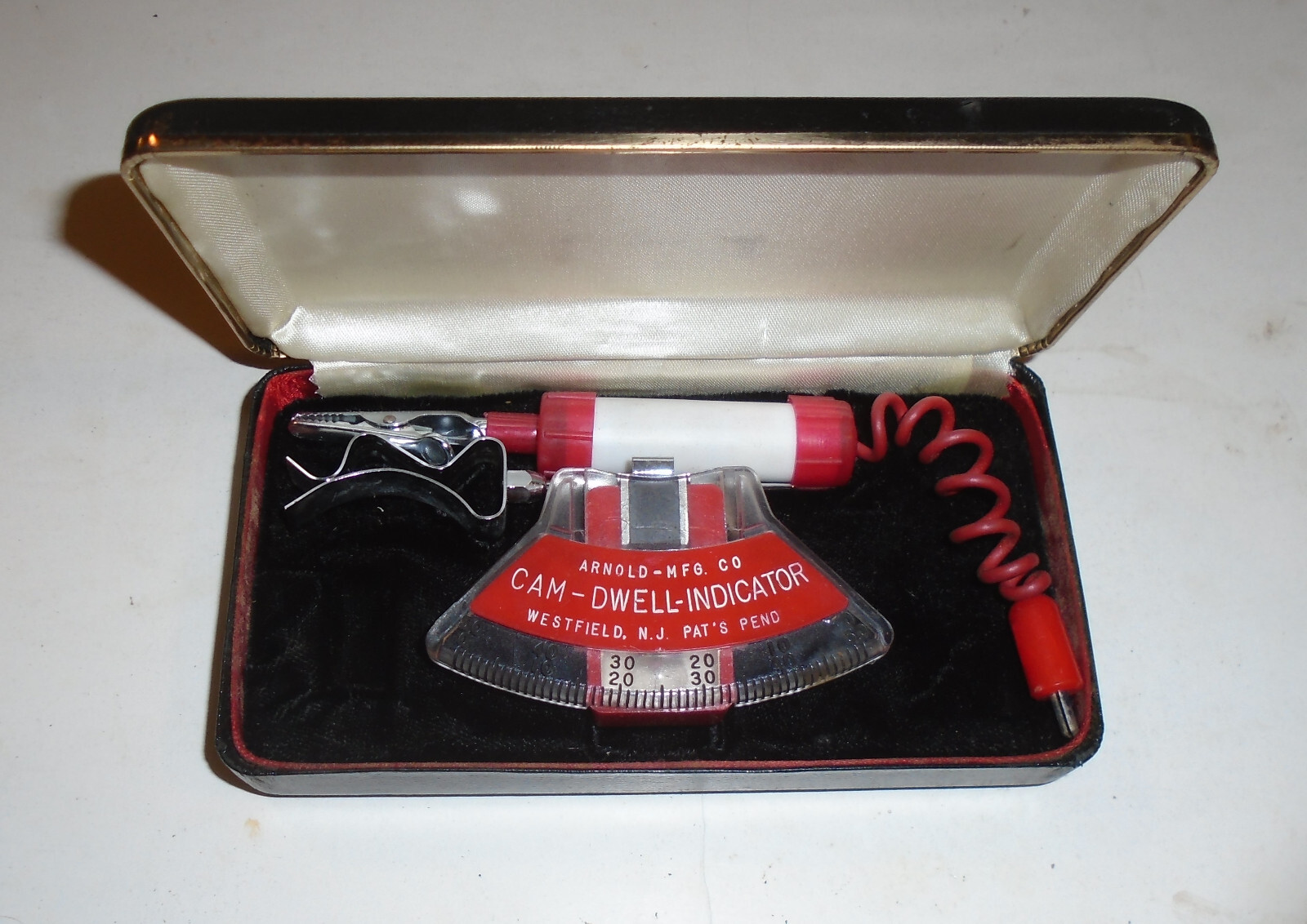 AC Cam-Dwell-Indicator Arnold Mfg. Co. Westfield NJ