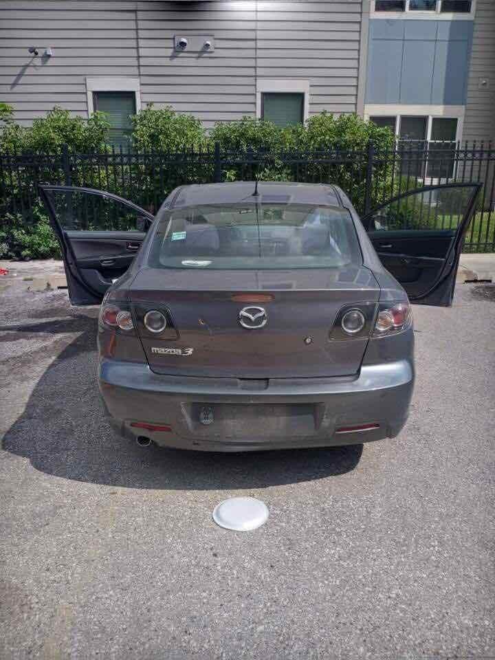 2007-2008 Mazda 3 A/C Heater Climate Temperature Manual Control Black Panel OEM