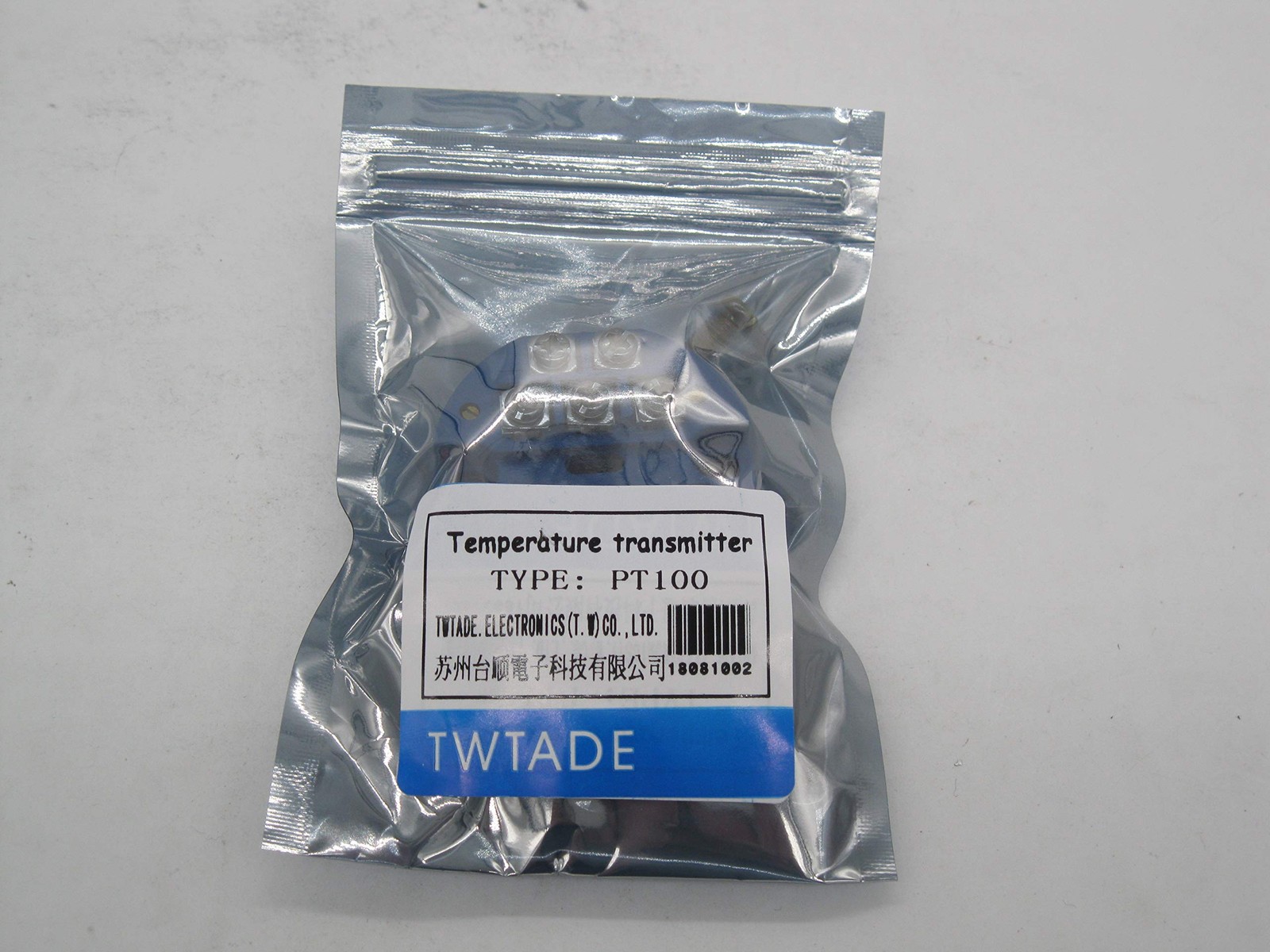 / 0~150 Celsius Rtd Pt100 Sbw Temperature Sensor Temperature Transmitter Isolate