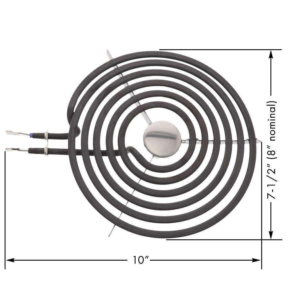 Exact Replacement for GE WB30M2 Range Burner 8" Large Element Stove Eye