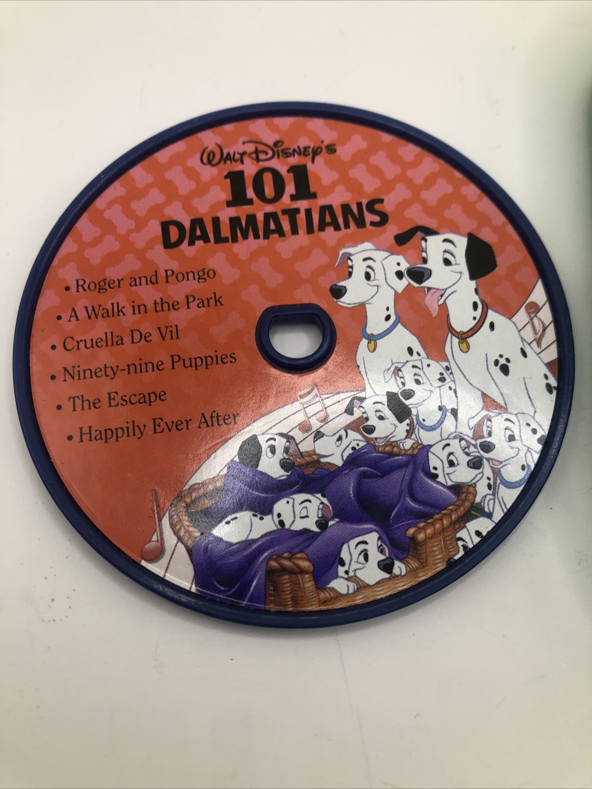 Replacement Disney Music Reader Music Disc Player With 101 Dalmatians Tested