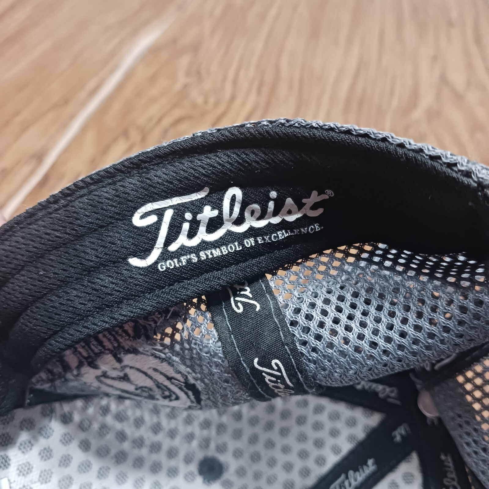 Titleist Hat Cap Snapback Gray White Script Big Dogs Challenge Julliette Falls