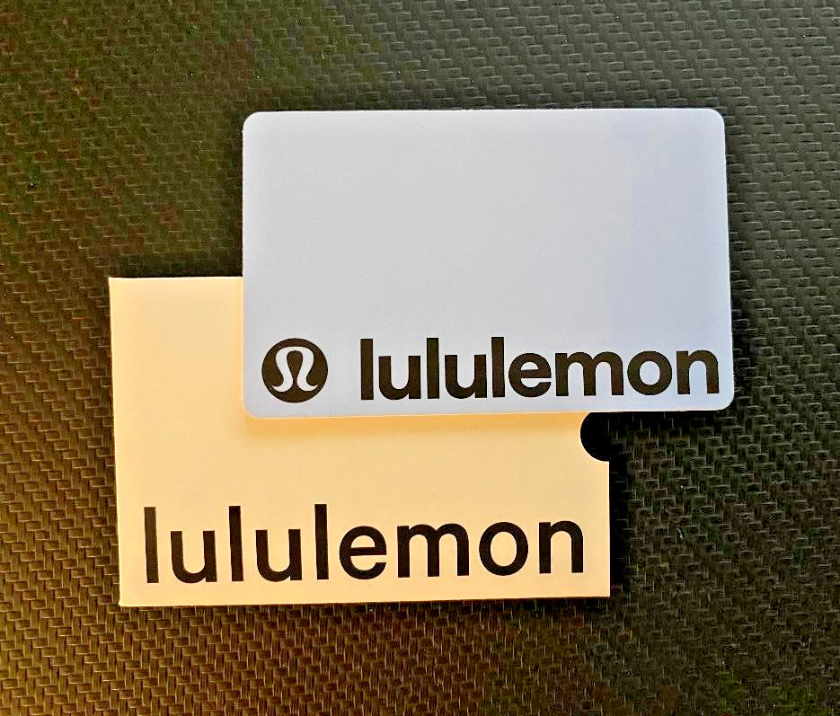 $100 lululemon gift card