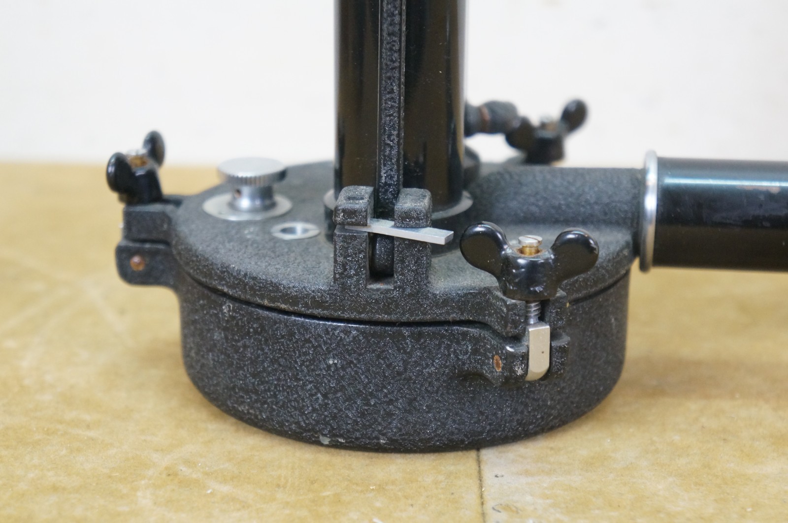 1940s Bauch & Lomb Optical Konimeter Dust Counter Microscope & Case