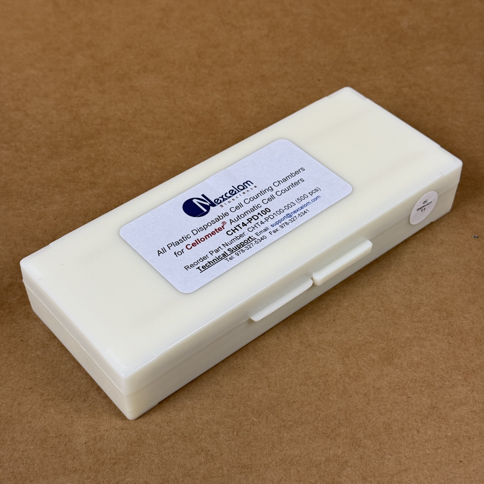 Nexcelom / Revvity CHT4-PD100 Cellometer Slides, 50 Count - EXPIRED Apr 03 2023
