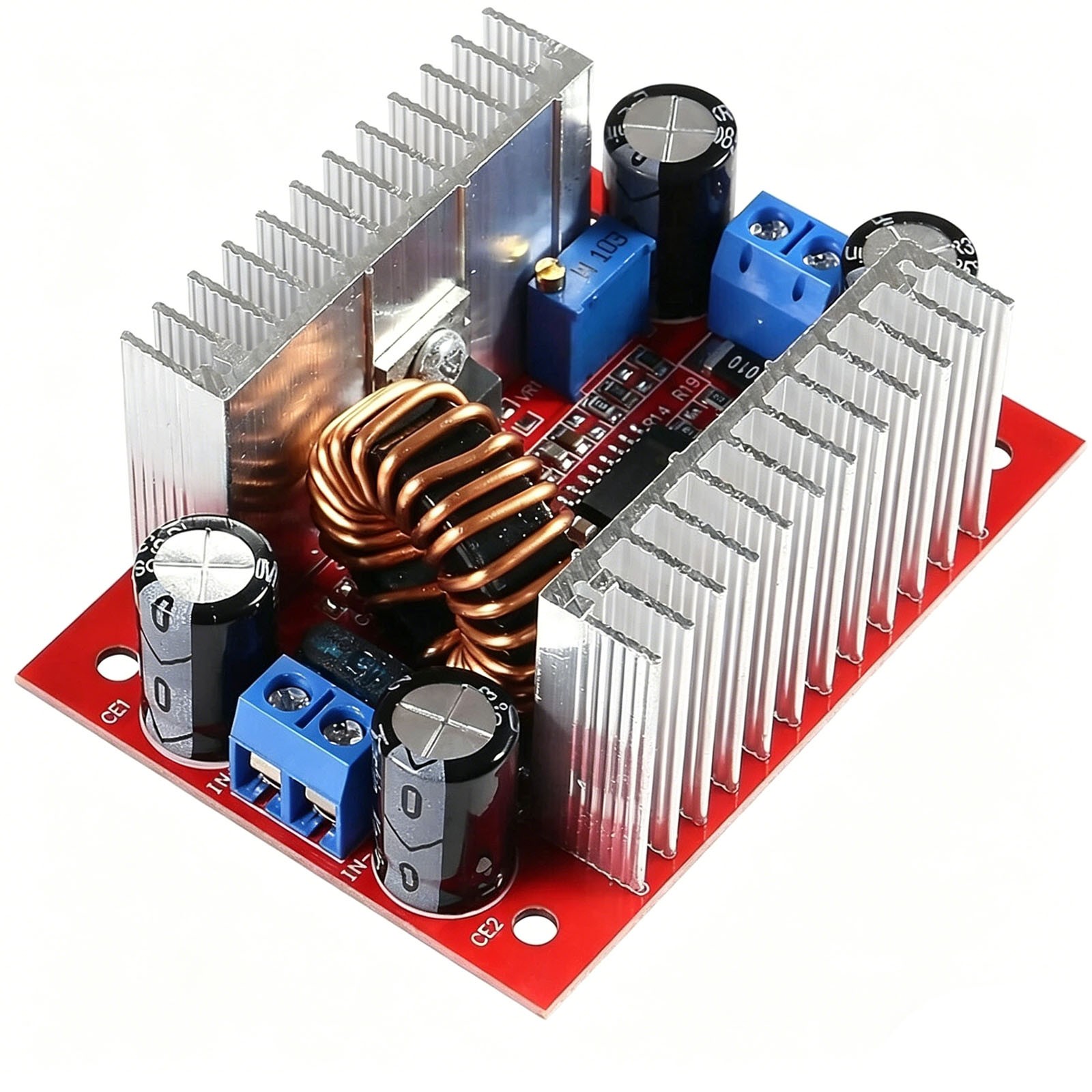 2Pack 400W 15A DC-DC Step Up Boost Voltage Converter Power Supply Module Drive