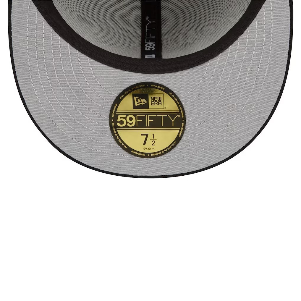 New Era 59Fifty Black MLB Allover Team Logos Grey Under Visor - NWT - 7