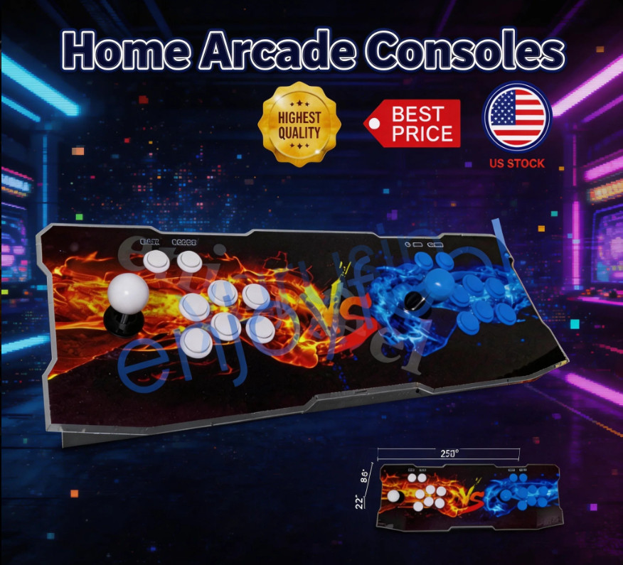 New 26800 IN1 Player Box Retro Video Game Double Stick Home Arcade Consoles