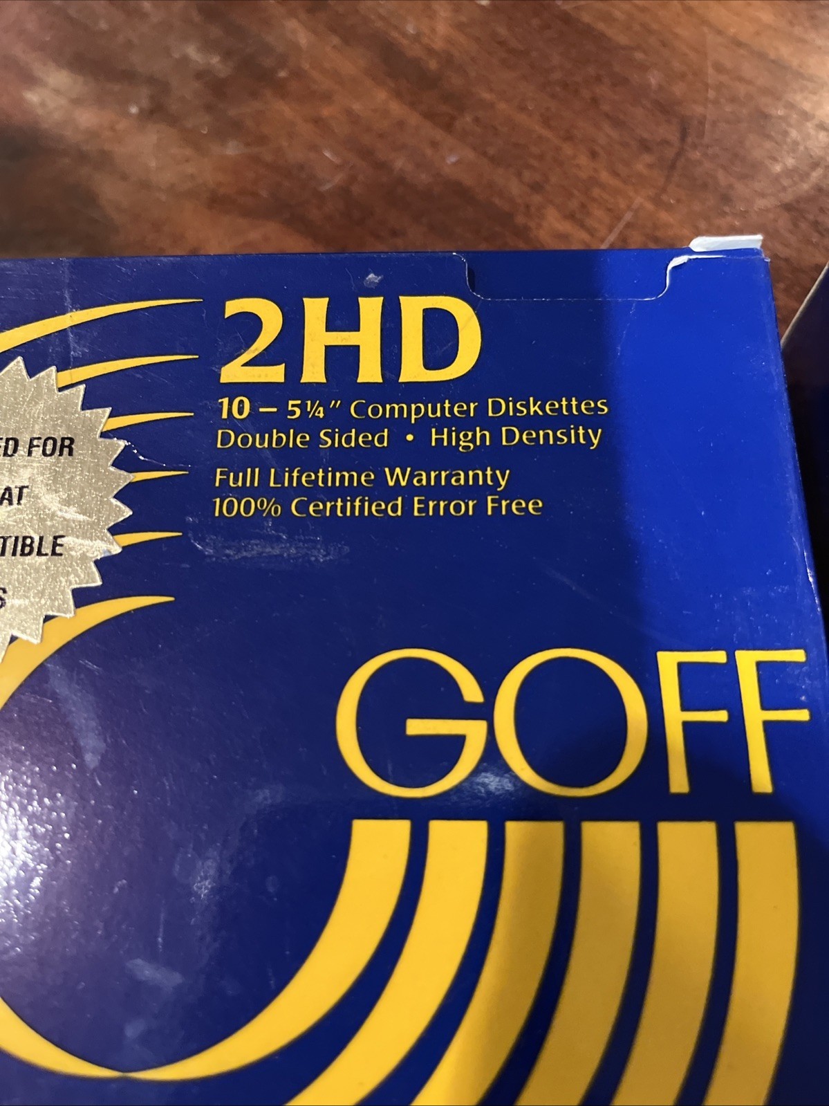 GOFF Computer Products Computer Diskettes 10 2HD Floppy Disks Two Sided