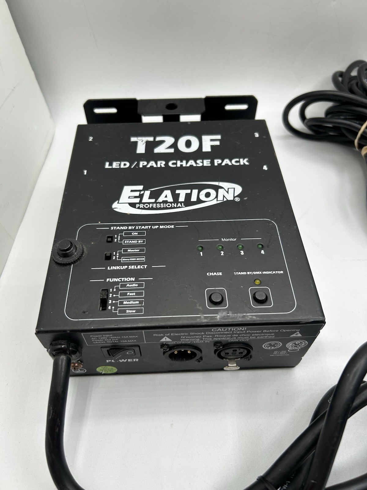 Elation Professional T20F LED/PAR Chase Pack DMX Controller Stage Light Pedal