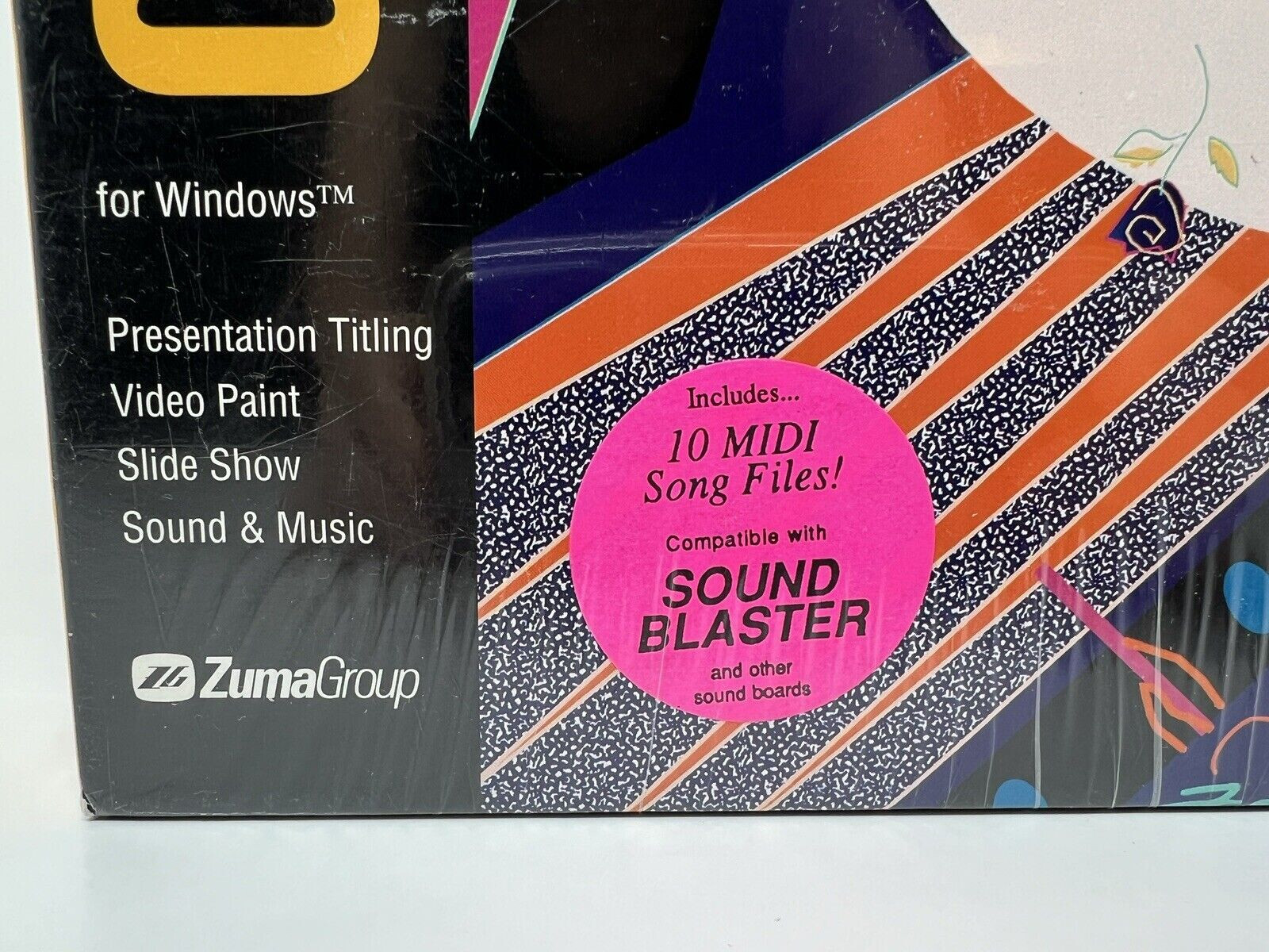 Curtain Call for Windows Operating System Rare Collectible Software Zuma Group