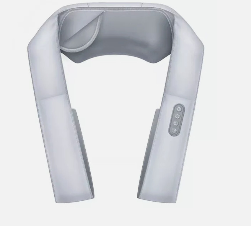 Neck Massager Adjustable Heat and Straps for Shoulder Muscle Pain skin friendly