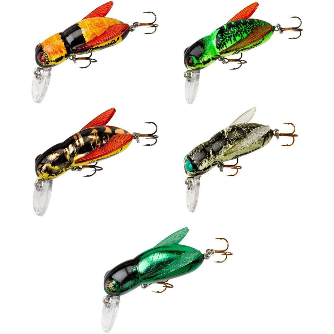 REBEL LURES BUMBLE BUG FISHING LURES INSECTS TOPWATER CRANKBAIT 1 OR ALL U PICK