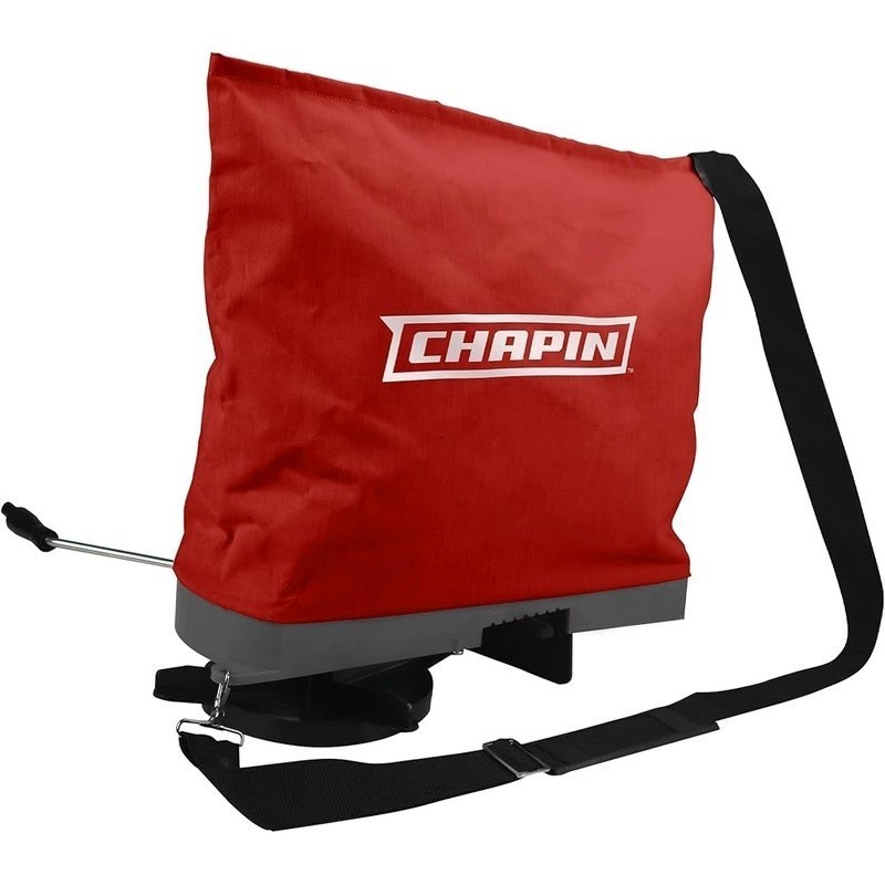 Heavy Duty Waterproof Seed & Fertilizer Bag Seeder W/ Adjustable Spread Options