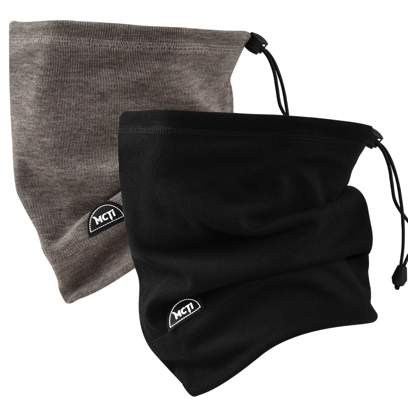 Neck Gaiter Warmer Winter Fleece Scarves Beanie Hat for Skiing Cycling Elasti...