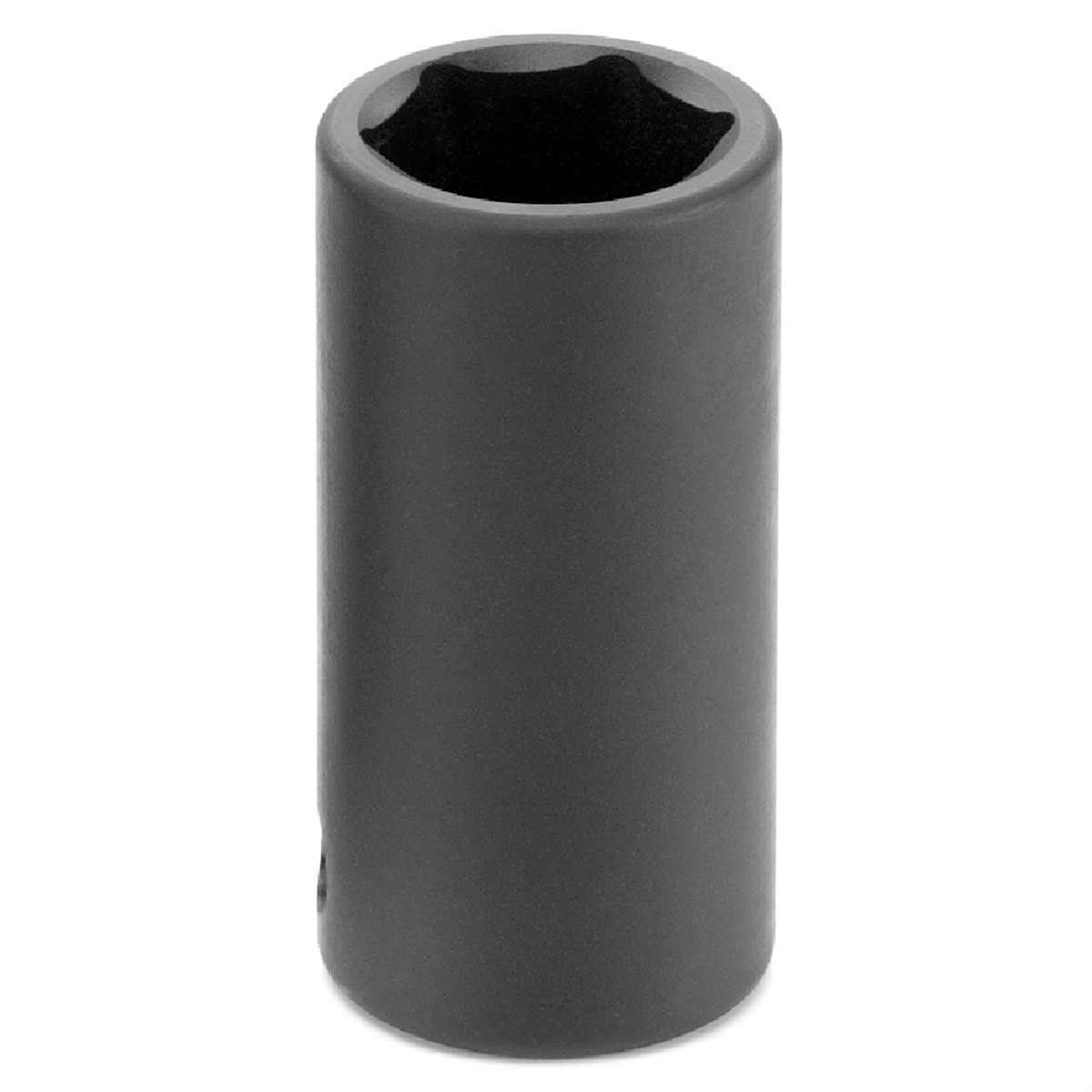 3/8" DR 12MM SEMI DEEP 6PT SOCKET Grey Pneumatic 1012MSD