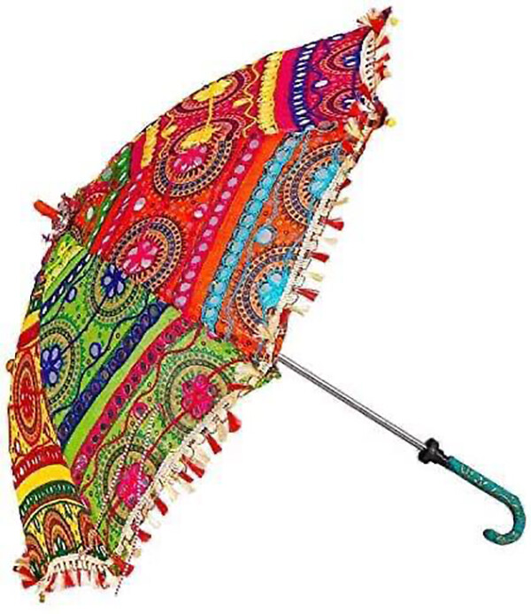 5 Handcrafted Indian UMBRELLA Decoration Wedding Restaurant Banquet Halls USA