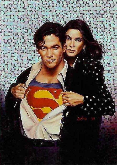 TCS 489 Lois & Clark New Adventure of Superman Skybox 1995 Holochip Card BJ1