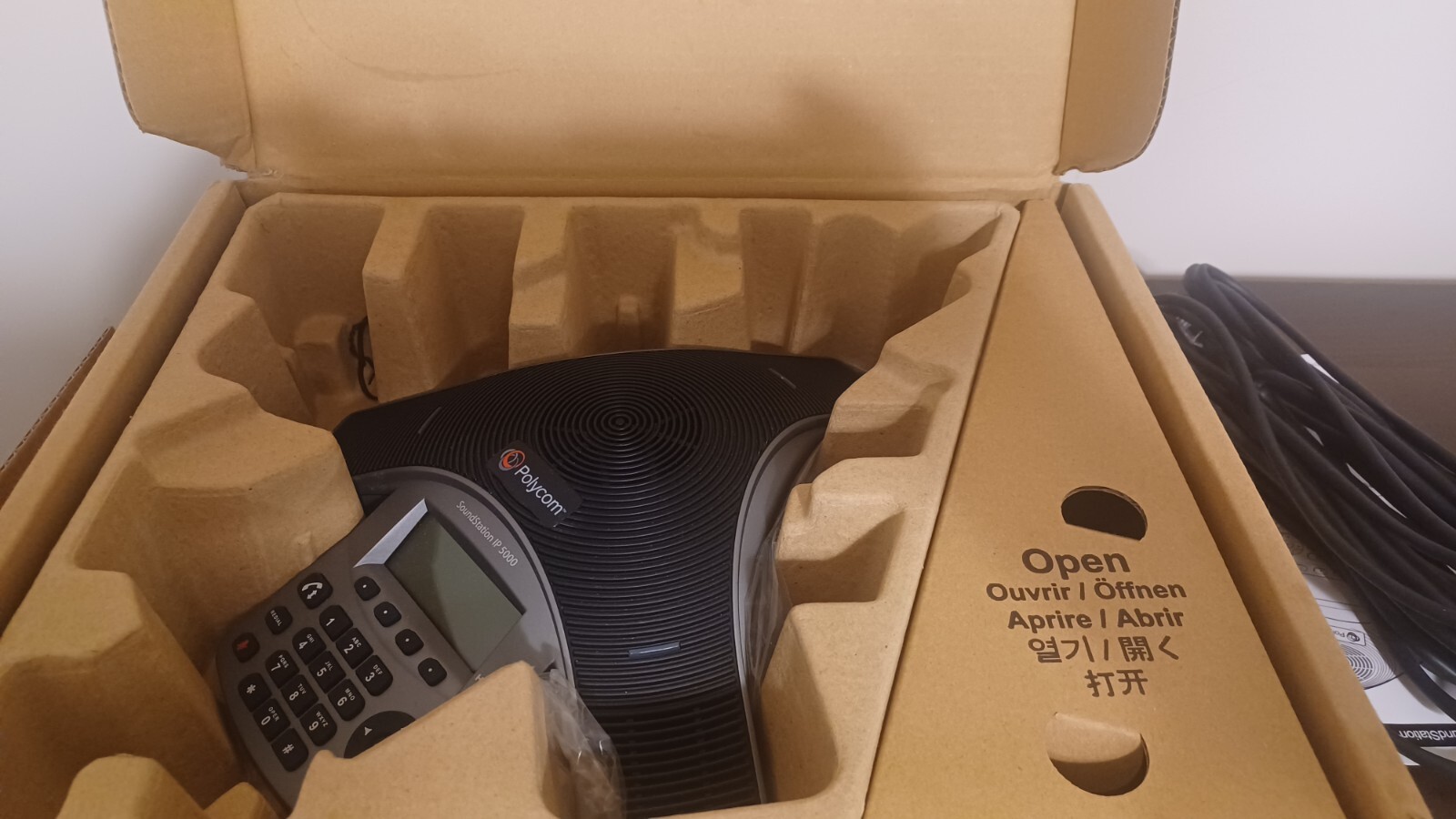 NEW OPEN BOX Polycom SoundStation IP 5000 - SIP Conference Phone for Business