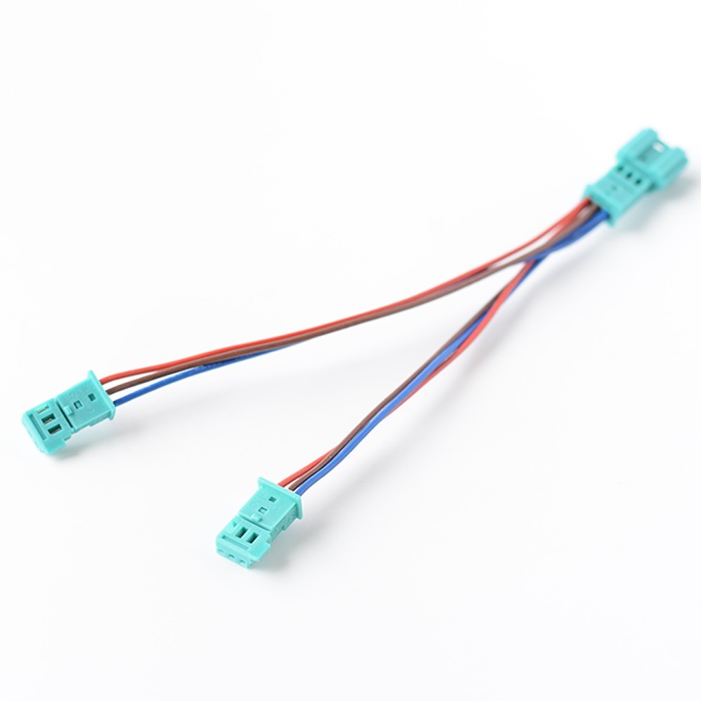 None Cable Radio Adapter Car 1pcs 3 Pin Blue Plastic & Metal Terminals