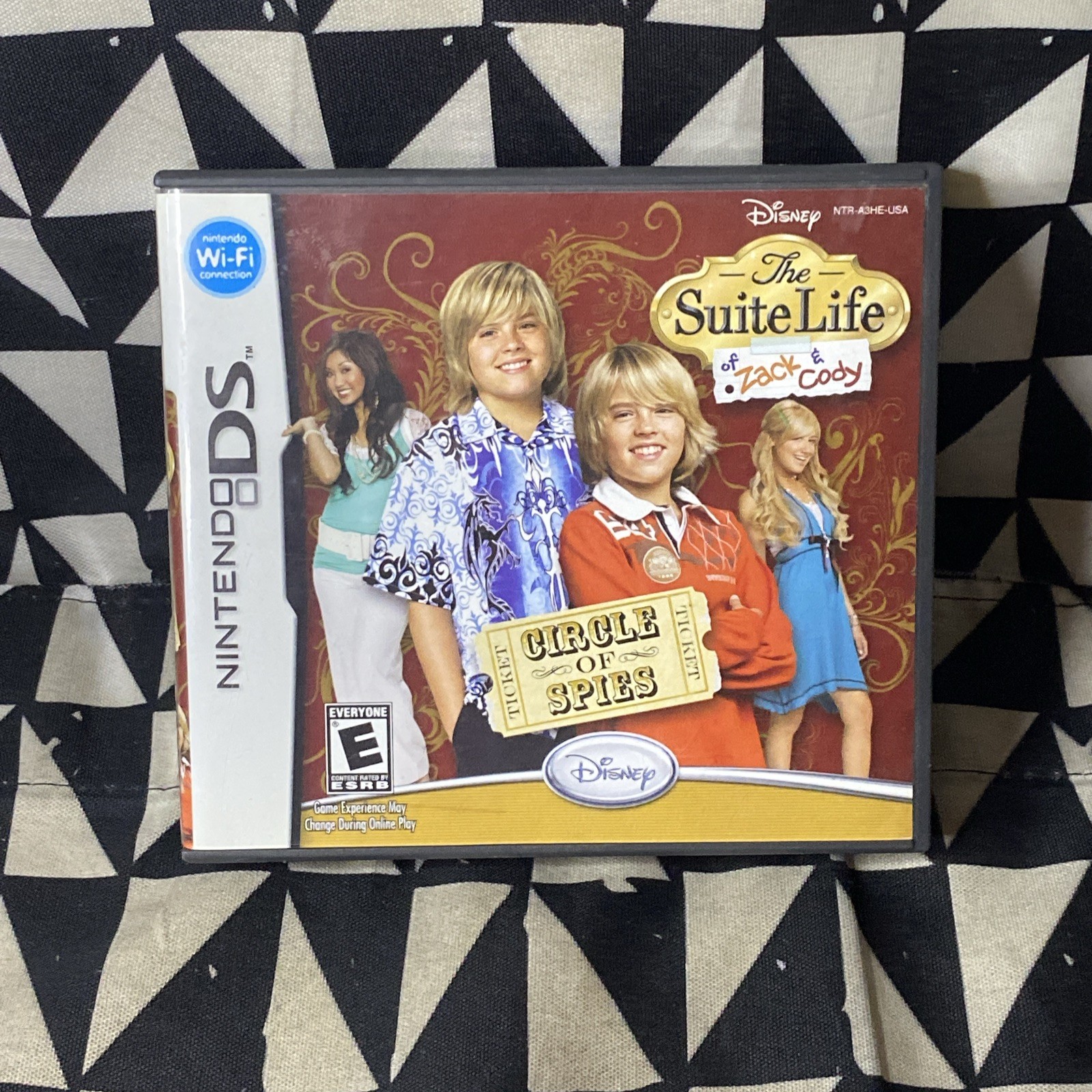 Suite Life of Zack & Cody: Circle of Spies (Nintendo DS, 2007)Case & Manual Only
