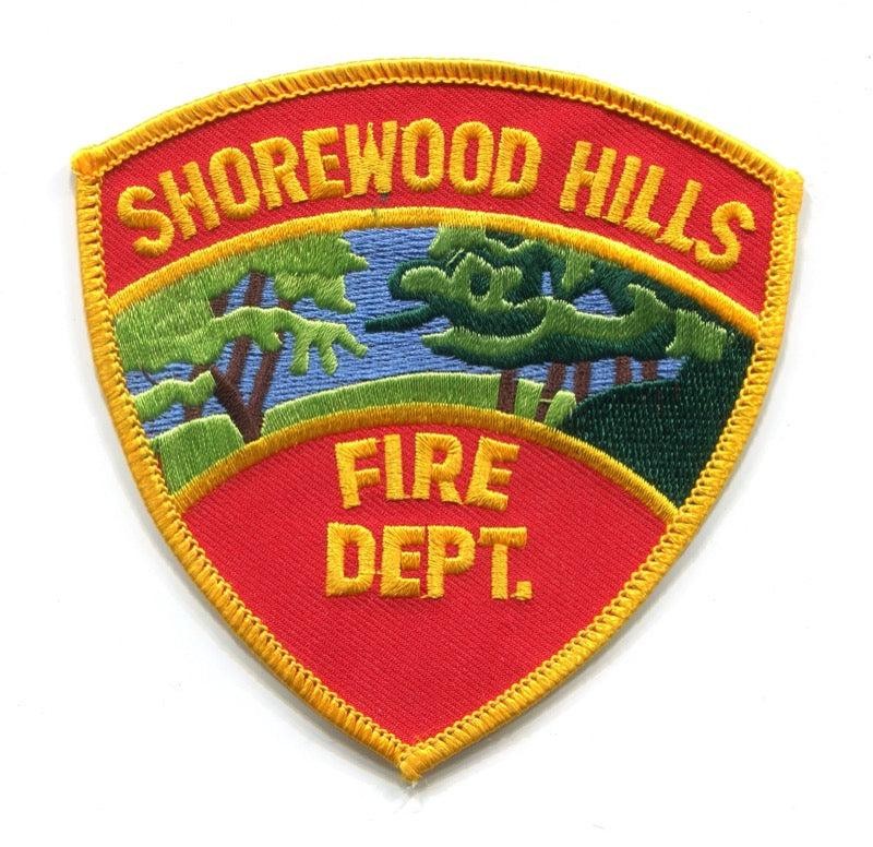 Shorewood Hills Fire Department Patch Wisconsin WI v2
