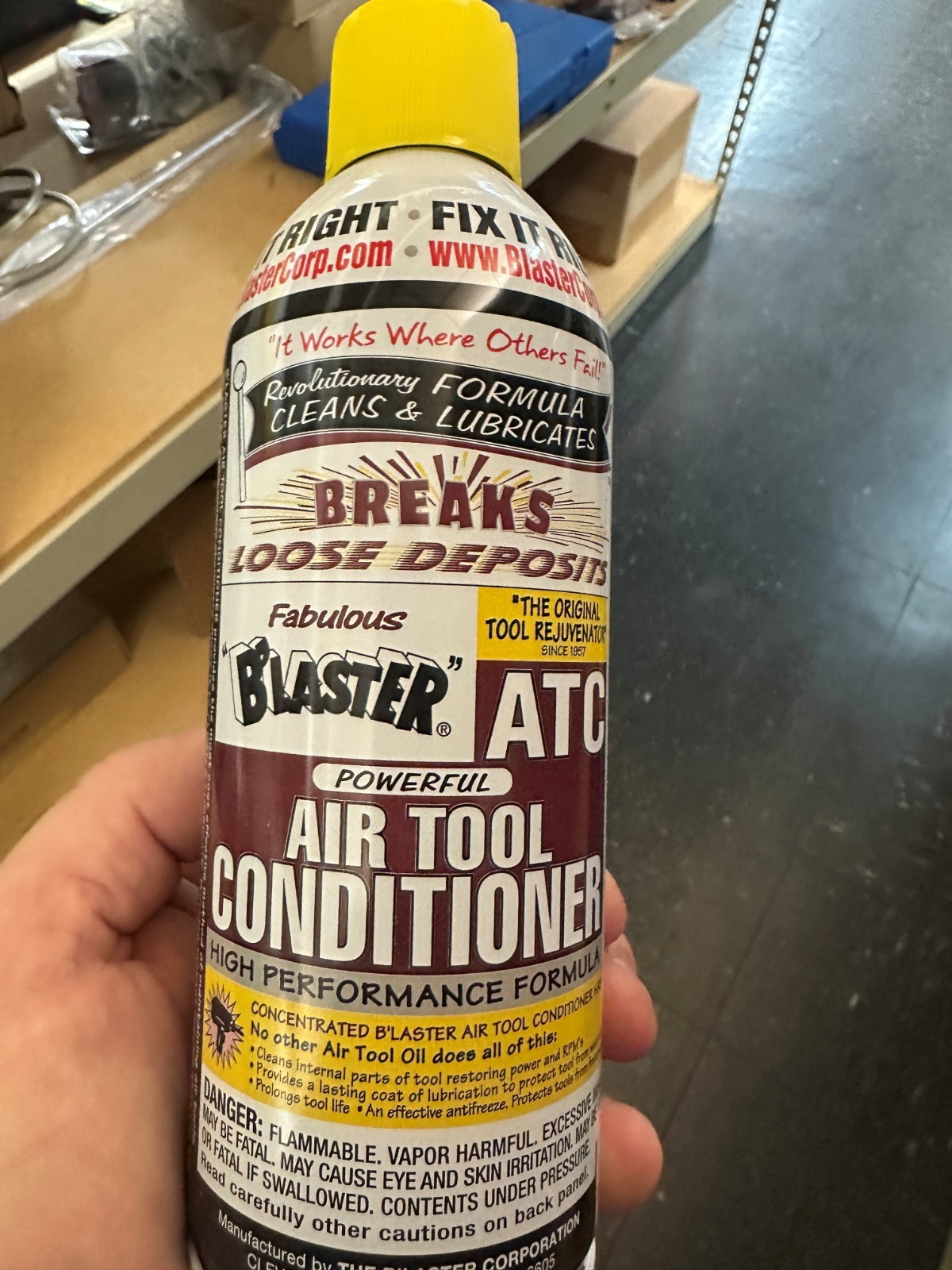 PB blaster Air tool conditioner In 12oz Can (12 cans per case)