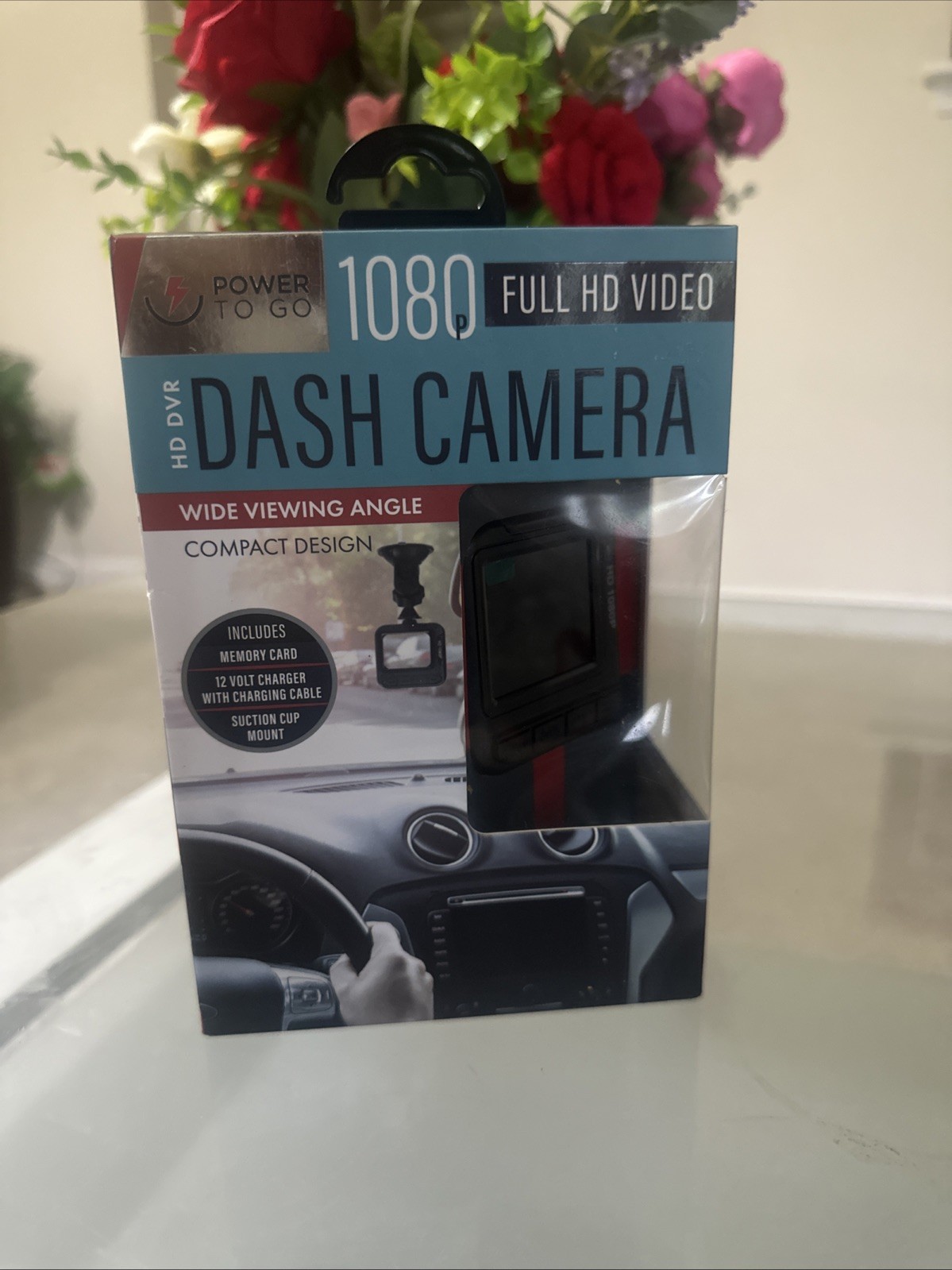 Power To Go ⚡1080p Full HD Video Dash Camera 📸 DVR Wide Angle ( NEW IN BOX ) 🆕