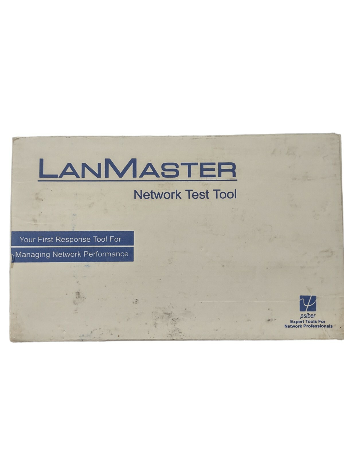 Psiber LM20 LanMaster 20 Link Tester for Verifying LAN Operation