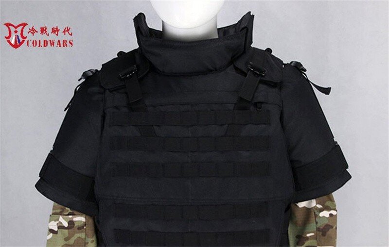 Russian Bulletproof Tactical Vest Molle BK OD Combat Training Protective Vest