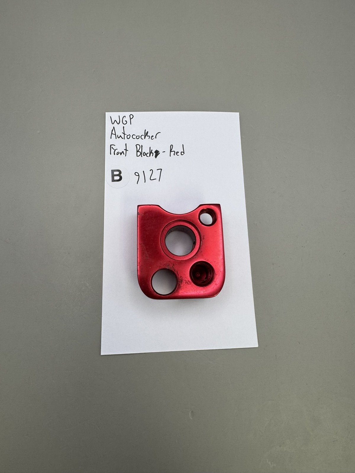 WGP Autococker Front Block - Red