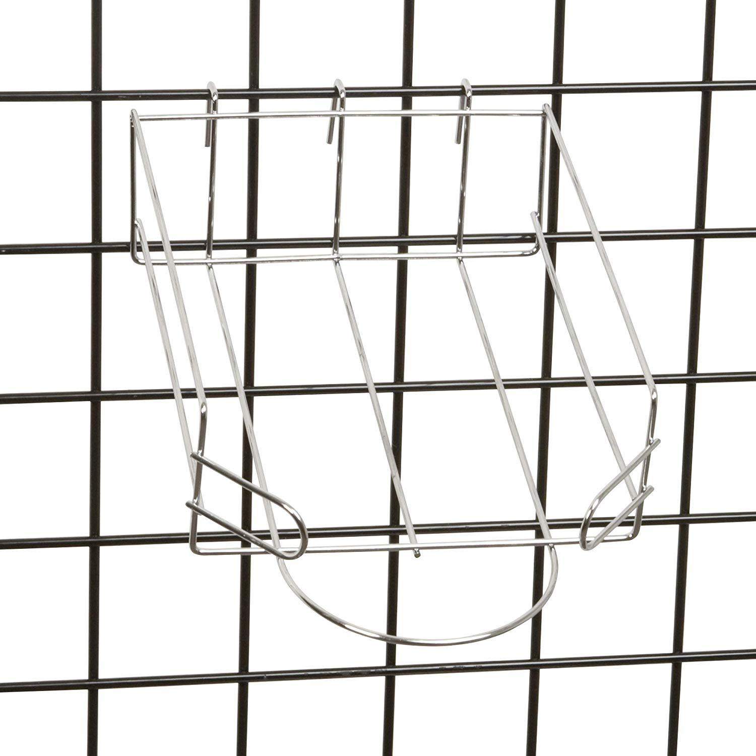 Only Hangers Chrome Grid Cap Merchandiser- 8 pk