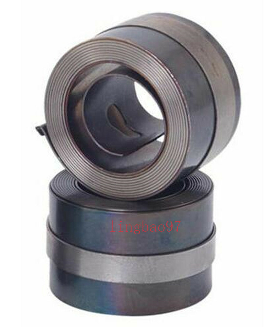 2Pcs Milling Machine 30mm Spindle Quill Return Clock Spring B178 For Bridgeport