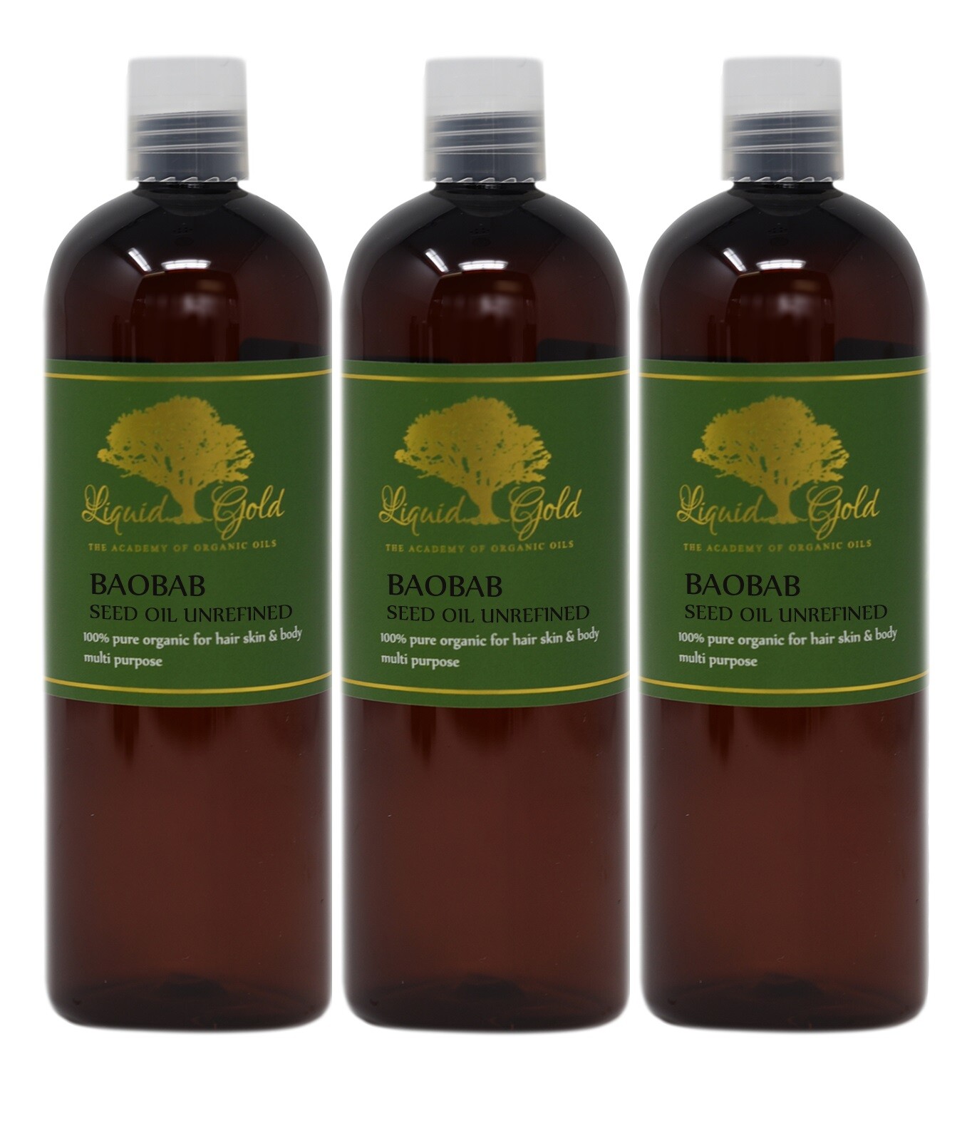 48 Oz Liquid Gold Premium Baobab Oil Unrefined Moisturizer Hair Body Skin Care