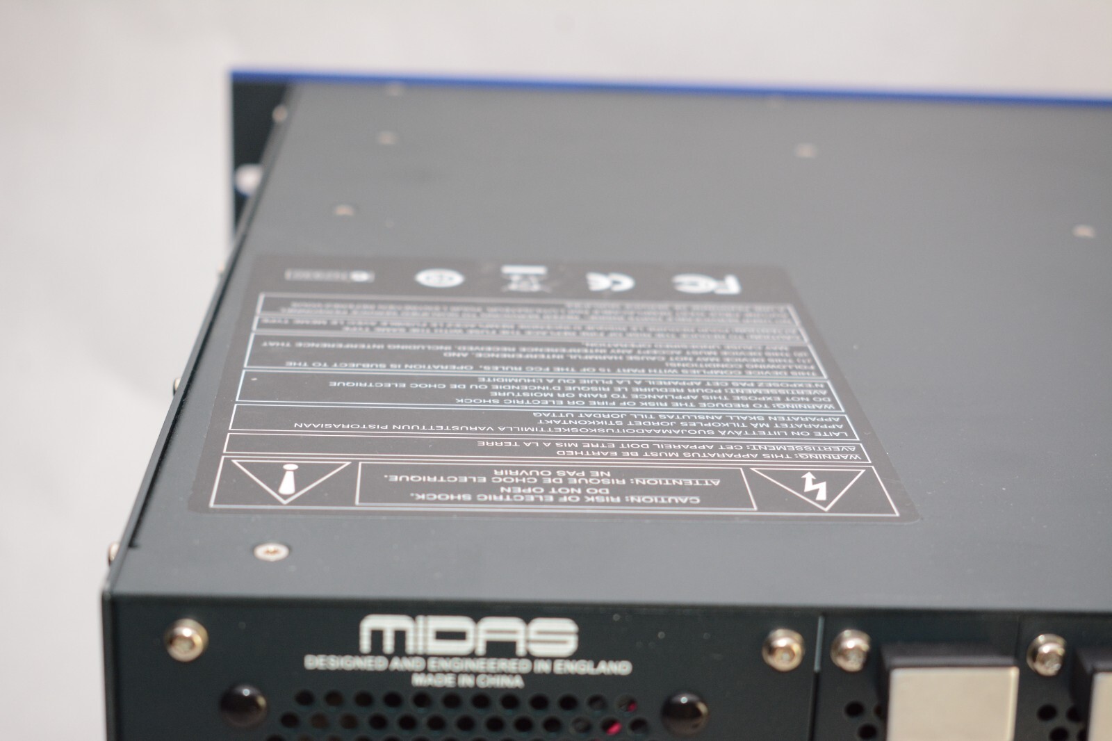 Midas DL371 4 module Audio System Engine for PRO3 New in open Box PRO 3