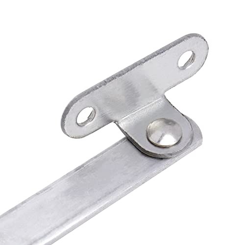 Lid Support Hinge 9 Inch 1 Pair Rotatable Locking Folding Hinges Steel Wooden