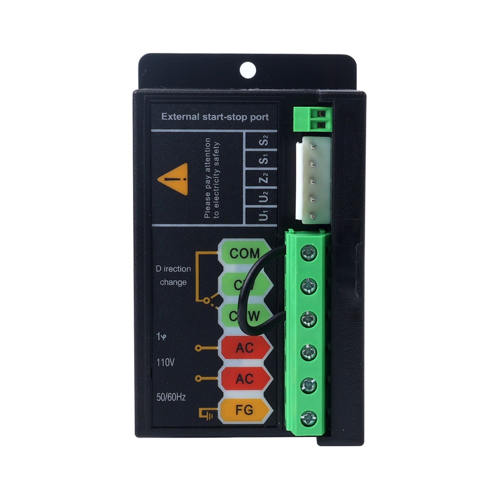 STEPPERONLINE Speed Controller for Variable Speed Motor 6W Single Phase 110VAC