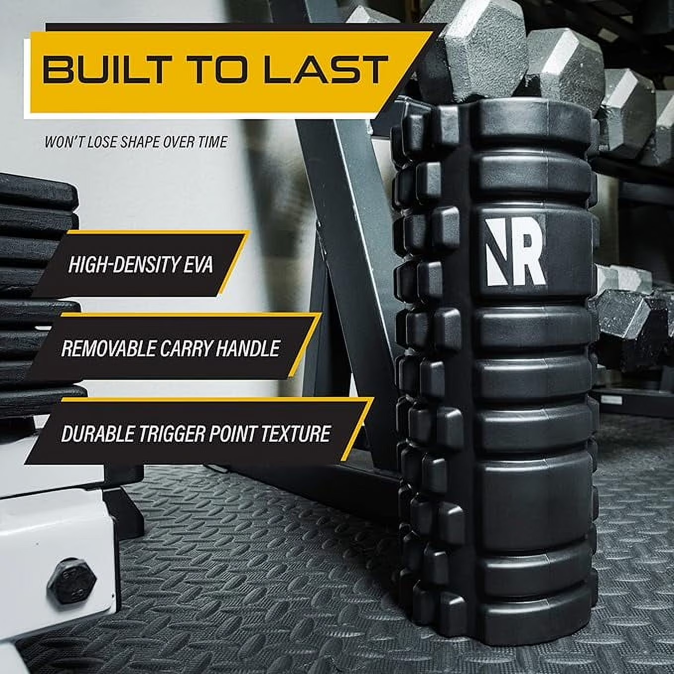 NextRoller 3-Speed Vibrating Foam Roller - High Intensity Vibration for Recovery