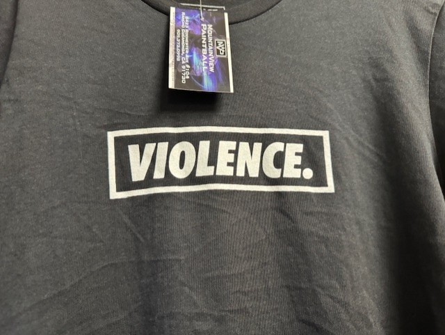 Pro paintball shirts Violence TEE Shirt Medium