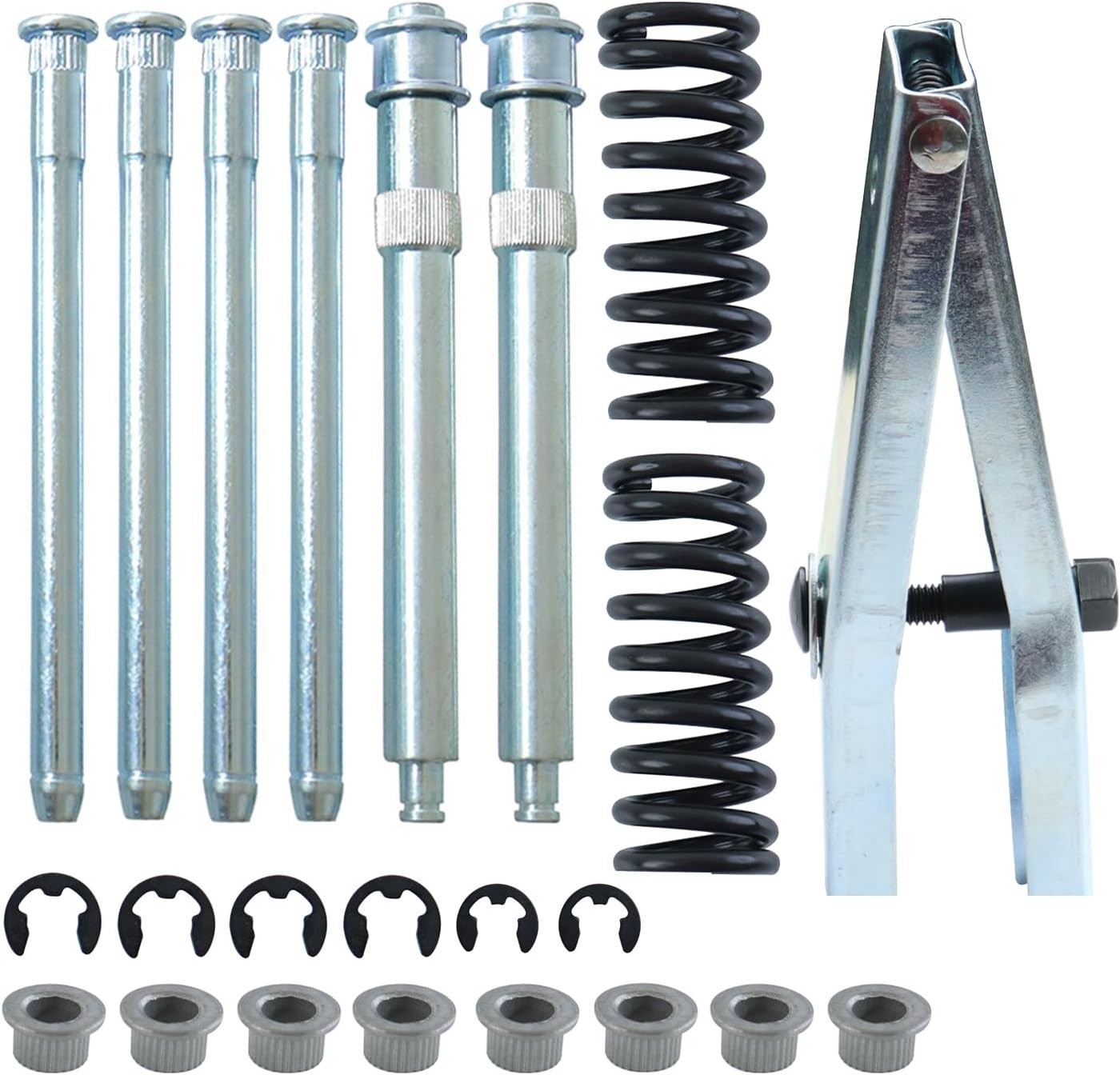 Door Hinge Pin and Bushing Kit Tool for Chevy Door Hinge Pin Spring Kit 23 Pcs
