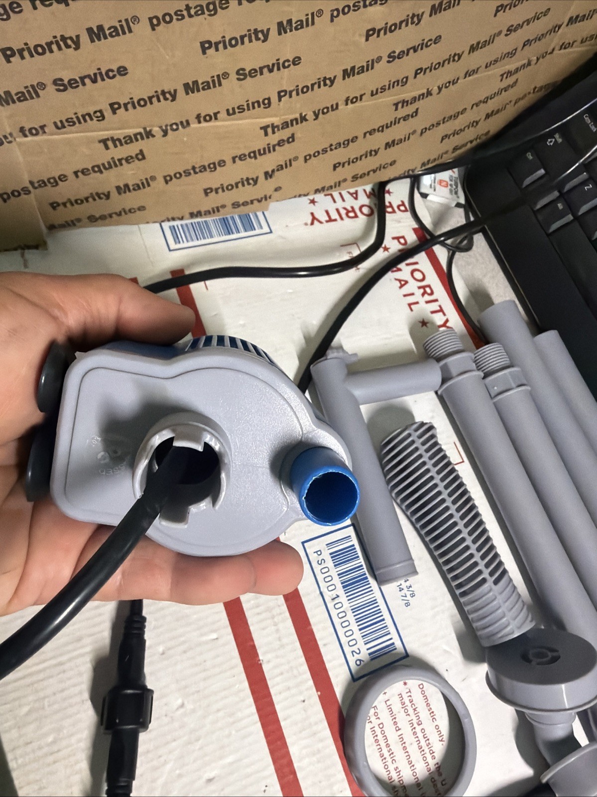 Boxtech UP-028 Aquarium Cleaning 6-1 Function Suction Pump 10-200 Gallon