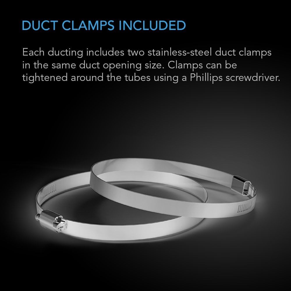 Flexible 4-Inch Aluminum Ducting