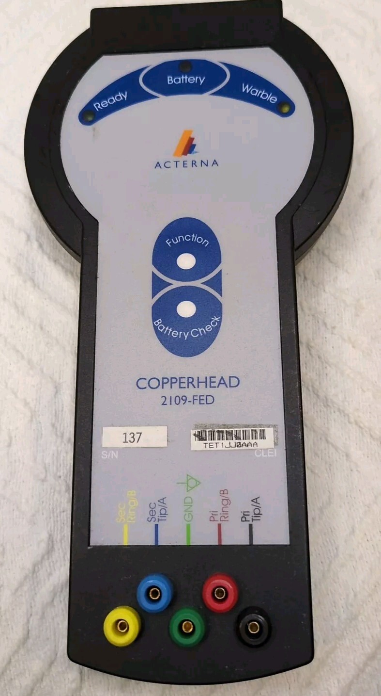 JDSU ACTERNA COPPERHEAD 2109-FED FAR END DEVICE