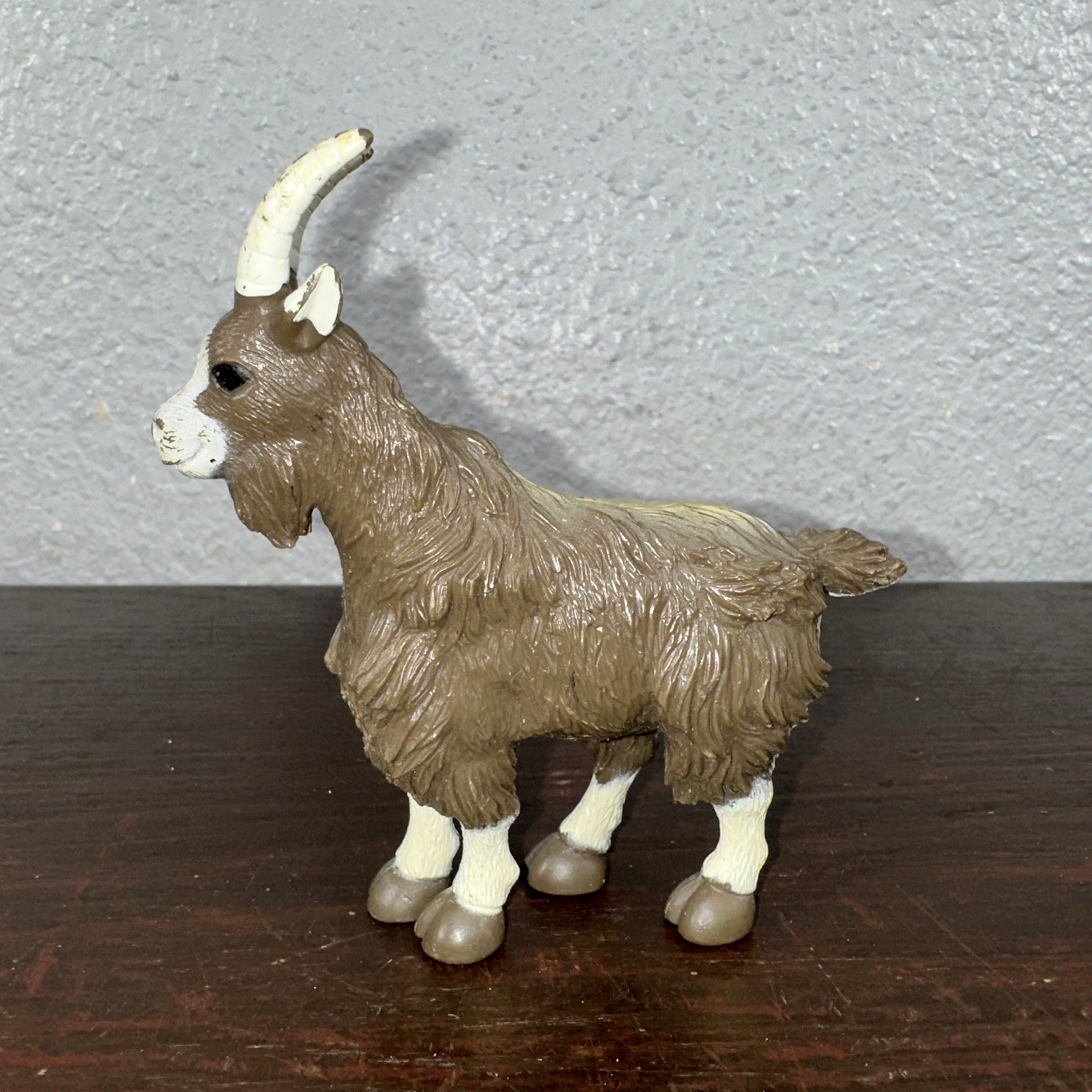 Billy Goat Figurine - Lifelike 3.75" Figure - Educational Toy for Boys, Girls, a